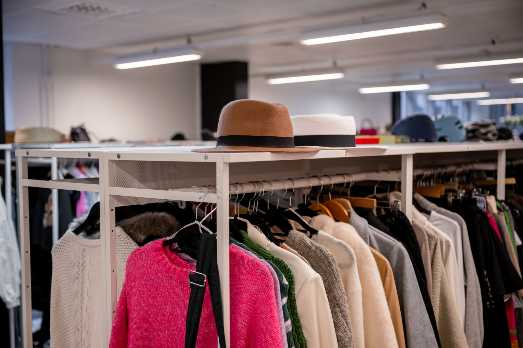 thrift store shopping