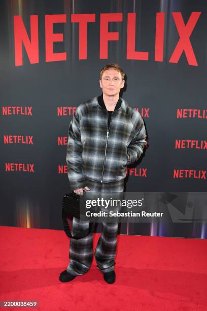 Matthias Schweighöfer attends the Netflix Party at Berlinale 2025 at Fotografiska Berlin on February 16, 2025 in Berlin, Germany.