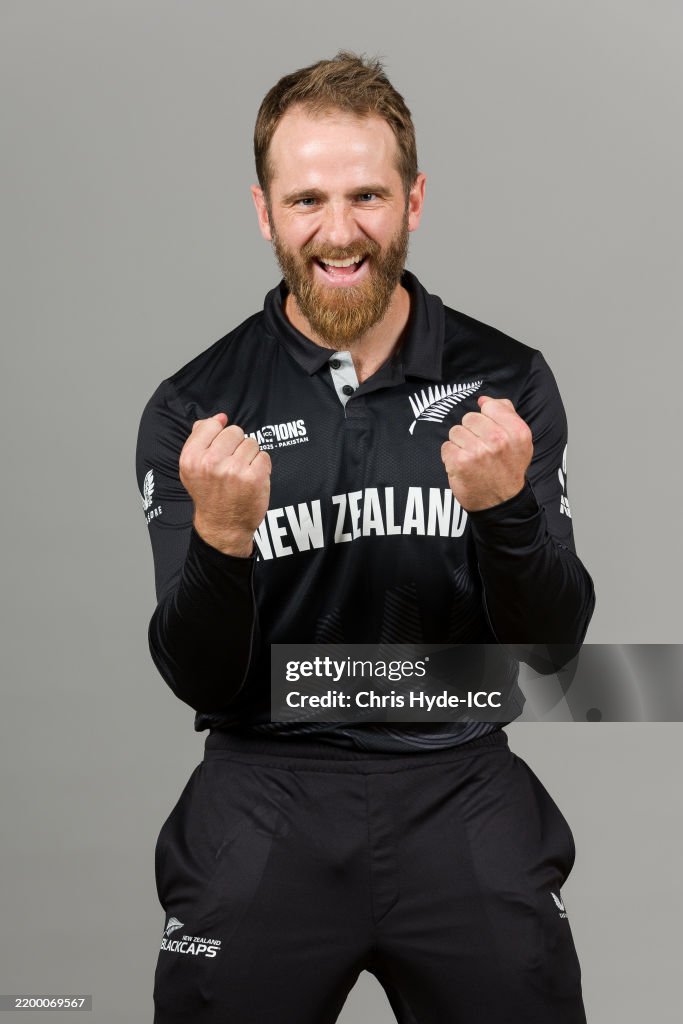 New Zealand Portraits - ICC Champions Trophy 2025