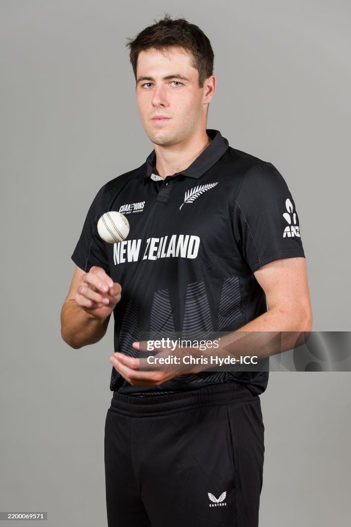 William Rourke Will O'Rourke of New Zealand poses for a portrait during the ICC ...
