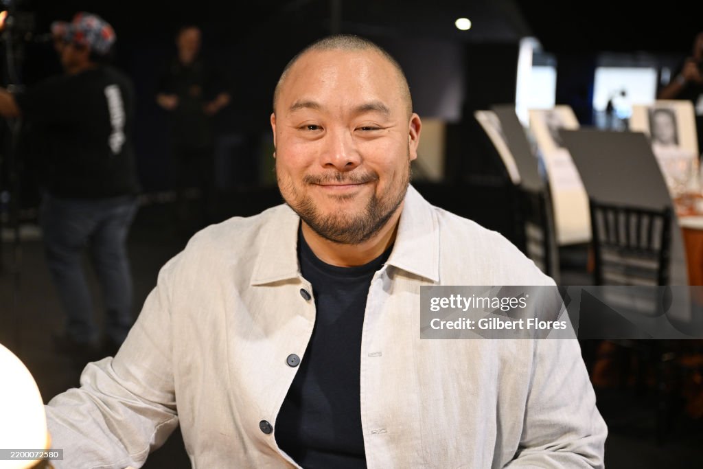 David Chang at the 31st Annual SAG Awards Media Preview & Menu Reveal ...