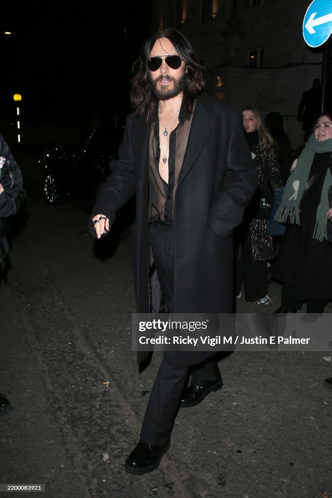 Celebrity Sightings In London - February 16, 2025