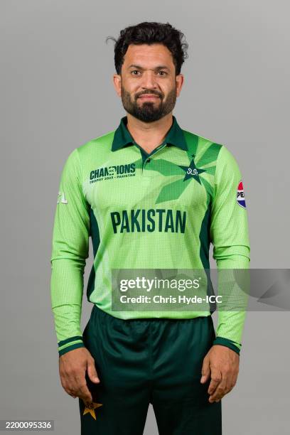 Pakistan. Kamran Ror Kamran Ghulam of Pakistan poses for a portrait during the ICC... News ...