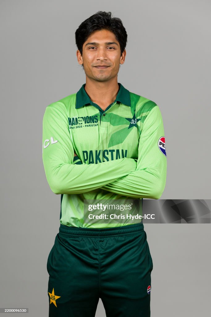 Mohammad Hasnain Of Pakistan Poses For A Portrait During The ICC mohammad-hasnain-of-pakistan-poses-for-a-portrait-during-the-icc