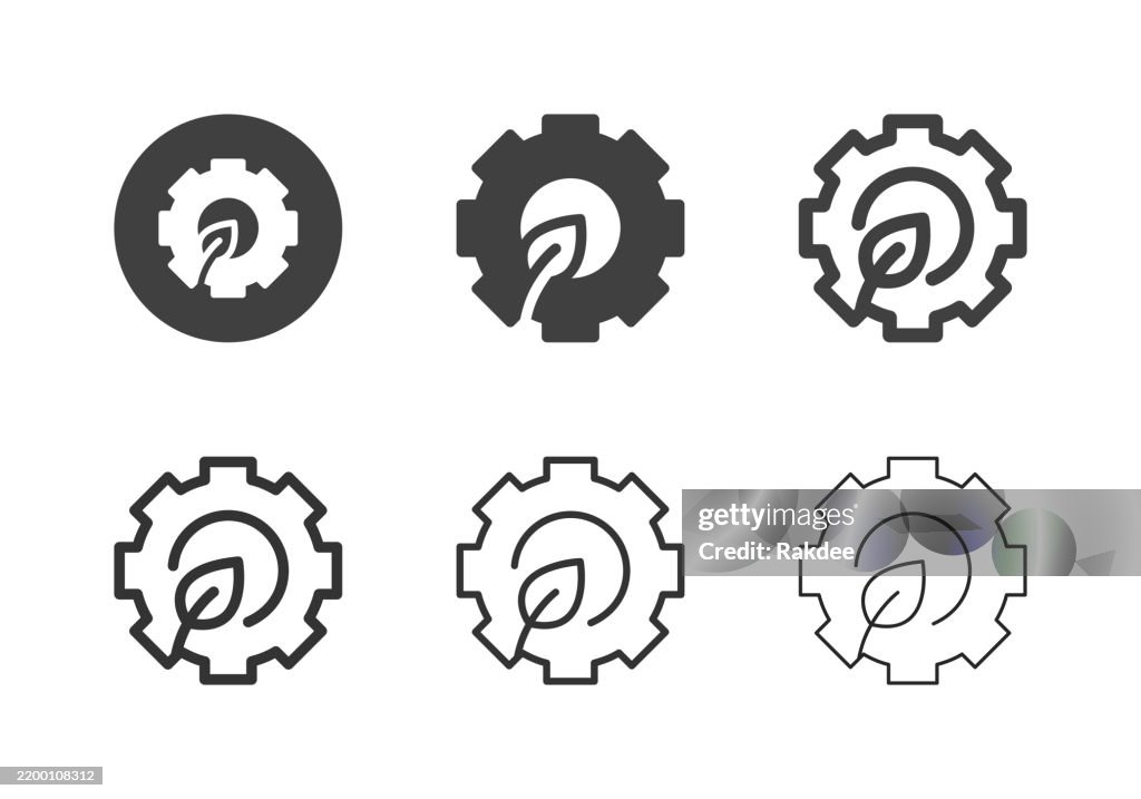 Environmental Management Icons - Multi Series