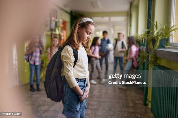 esclusione dalla scuola elementare! - esclusione foto e immagini stock