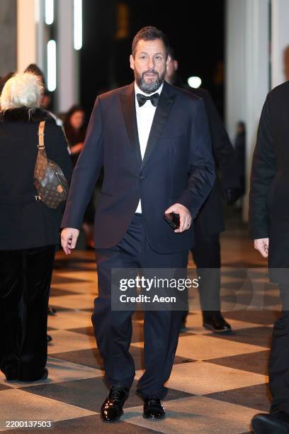 Adam Sandler attends SNL50: The Anniversary Special after party at The Plaza Hotel on February 16, 2025 in New York City.