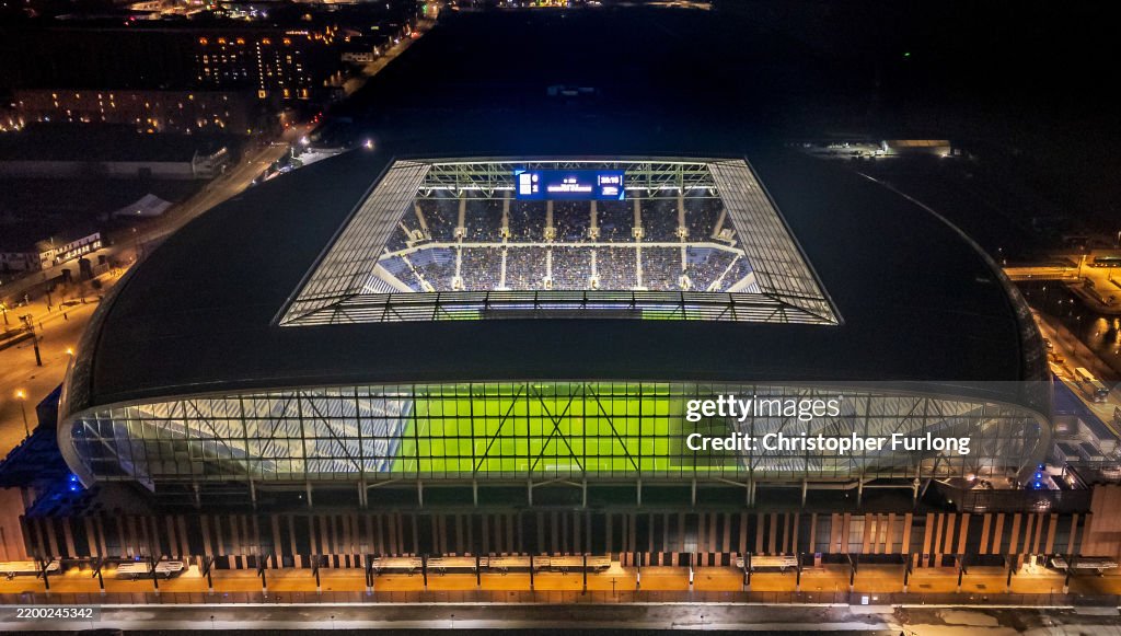 New Everton Stadium Holds First Test Event