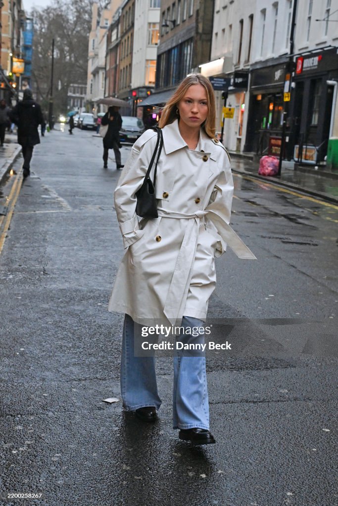 Celebrity Sightings In London - February 21, 2025