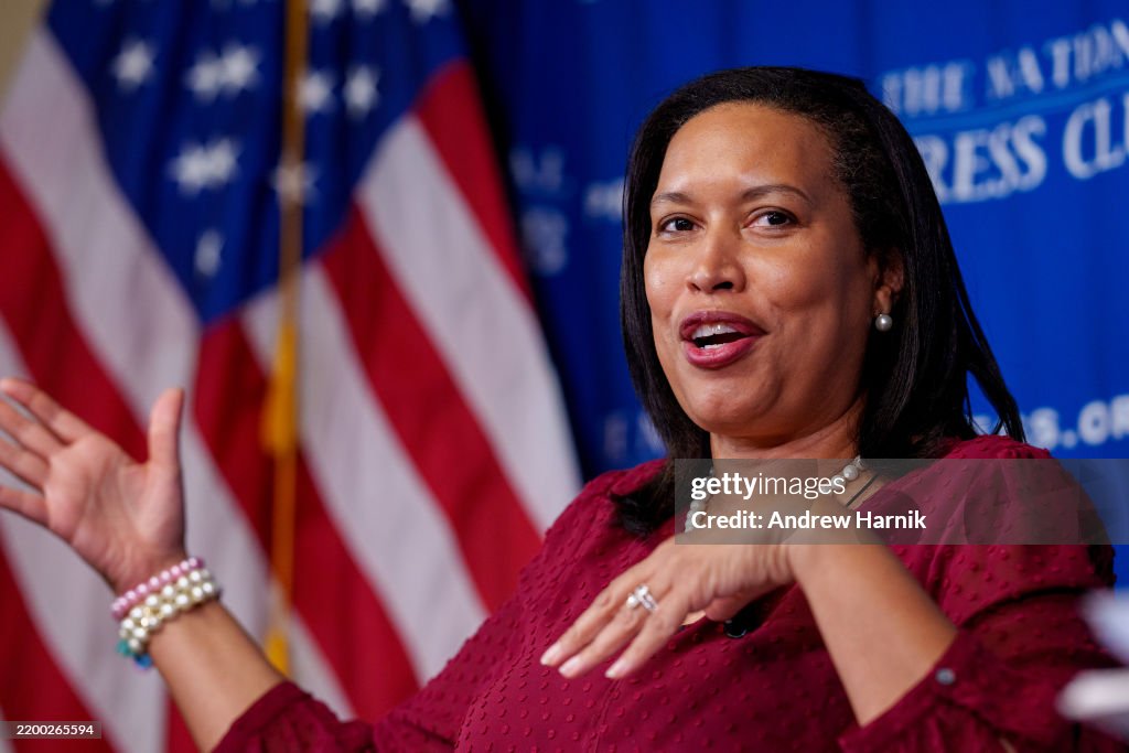 DC Mayor Muriel Bowser Speaks At The National Press Club