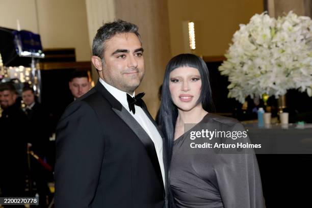 Michael Polansky and Lady Gaga attend SNL50: The Anniversary Special on February 16, 2025 in New York City.