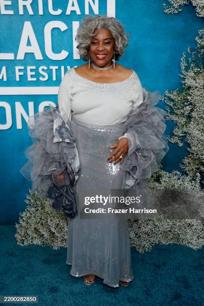 Loretta Devine attends the 7th Annual American Black Film Festival Honors at SLS Hotel, a Luxury Collection Hotel, Beverly Hills on February 17, 2025...