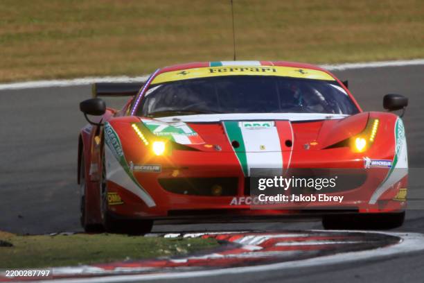 Fuji Speedway, Japan, 12th-14th October Oliver Beretta/Andrea Bertoloni AF Corse Ferrari F458 Italia