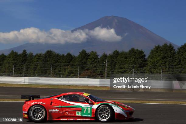 Fuji Speedway, Japan, 12th-14th October Oliver Beretta/Andrea Bertoloni AF Corse Ferrari F458 Italia