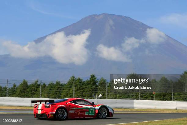 Fuji Speedway, Japan, 12th-14th October Oliver Beretta/Andrea Bertoloni AF Corse Ferrari F458 Italia