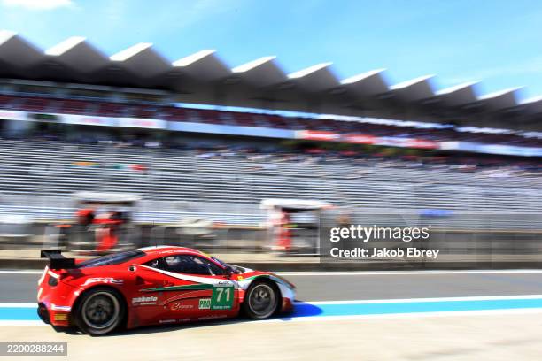 Fuji Speedway, Japan, 12th-14th October Oliver Beretta/Andrea Bertoloni AF Corse Ferrari F458 Italia