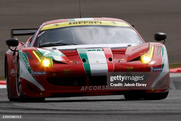 Fuji Speedway, Japan, 12th-14th October Oliver Beretta/Andrea Bertoloni AF Corse Ferrari F458 Italia