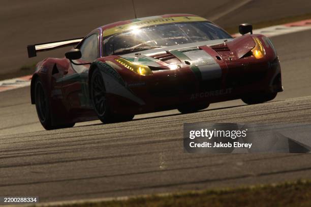 Fuji Speedway, Japan, 12th-14th October Oliver Beretta/Andrea Bertoloni AF Corse Ferrari F458 Italia