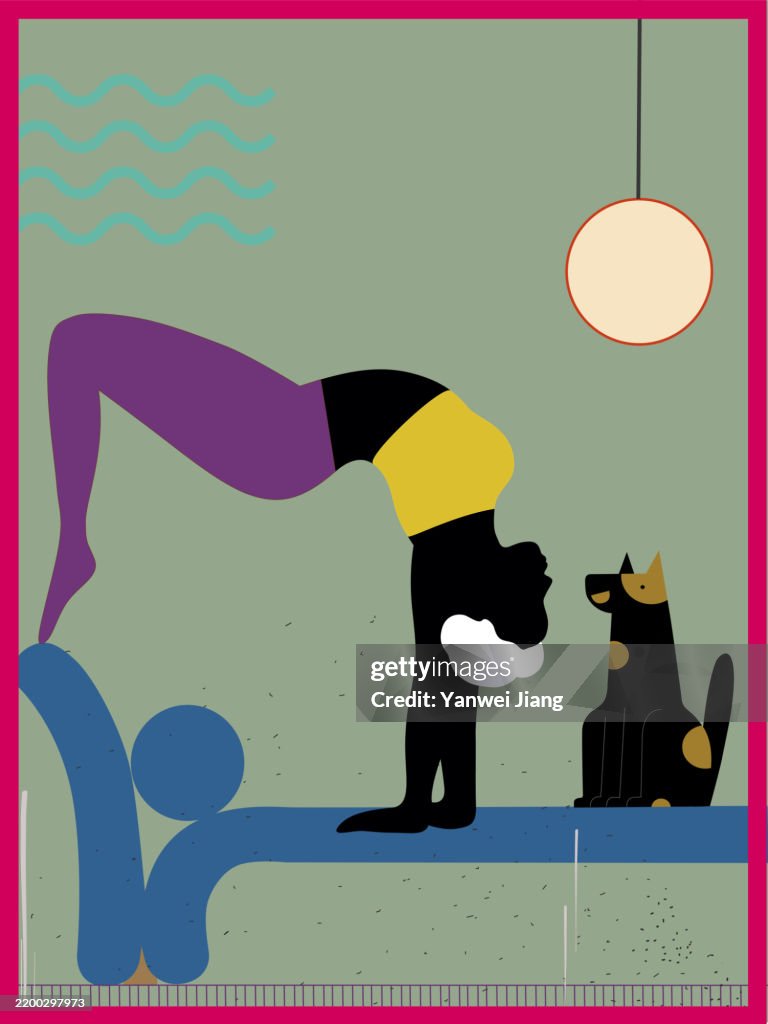 Yoga Together Pet Love