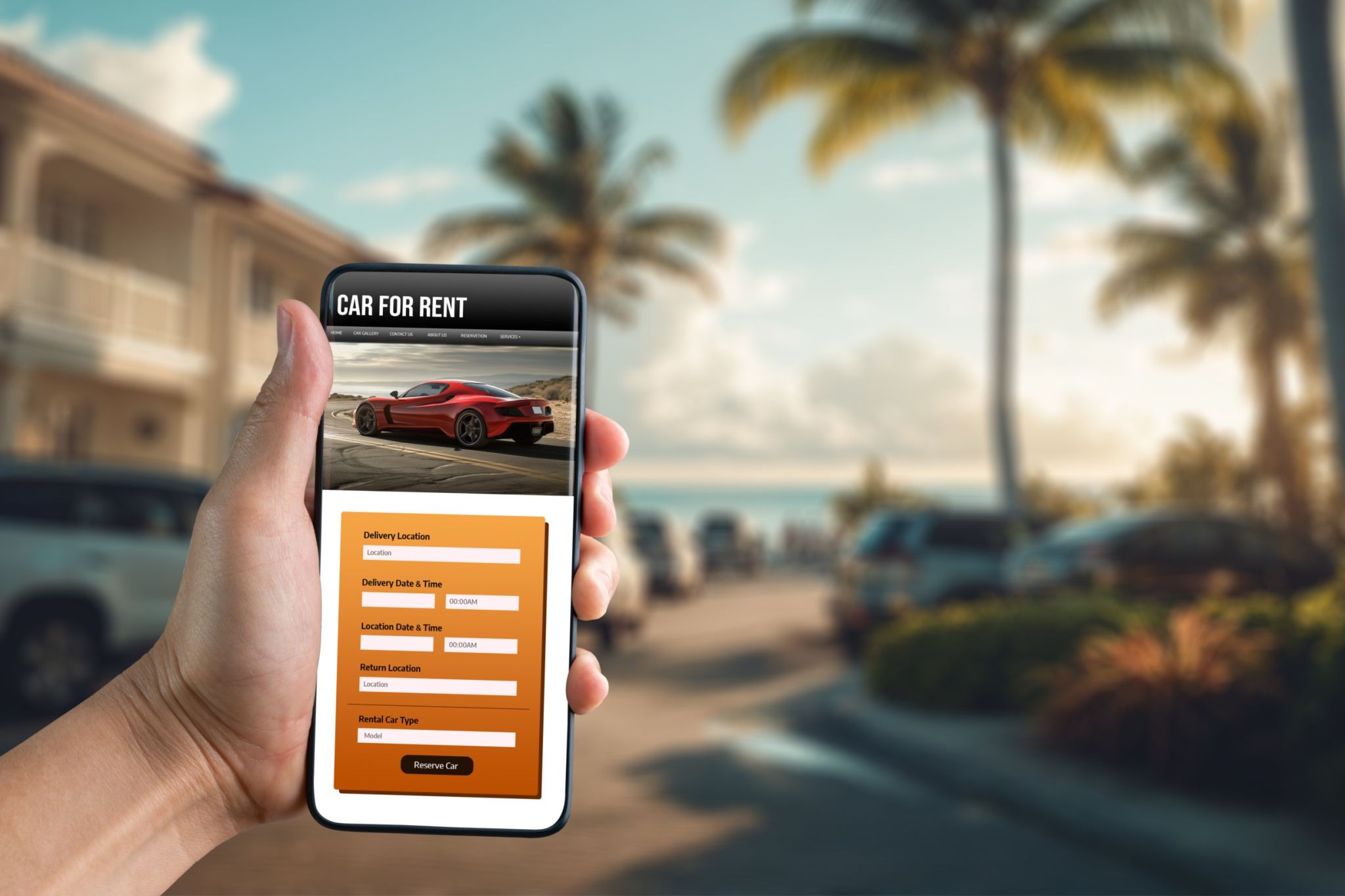 palm beach luxury car