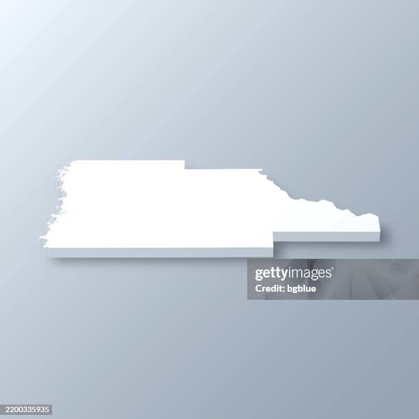hernando county, florida. 3d map on gray background - brooksville florida stock illustrations
