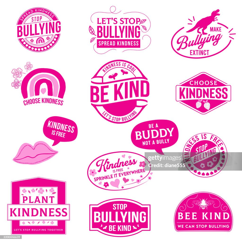 Pink Shirt Day Anti-Bullying Badge