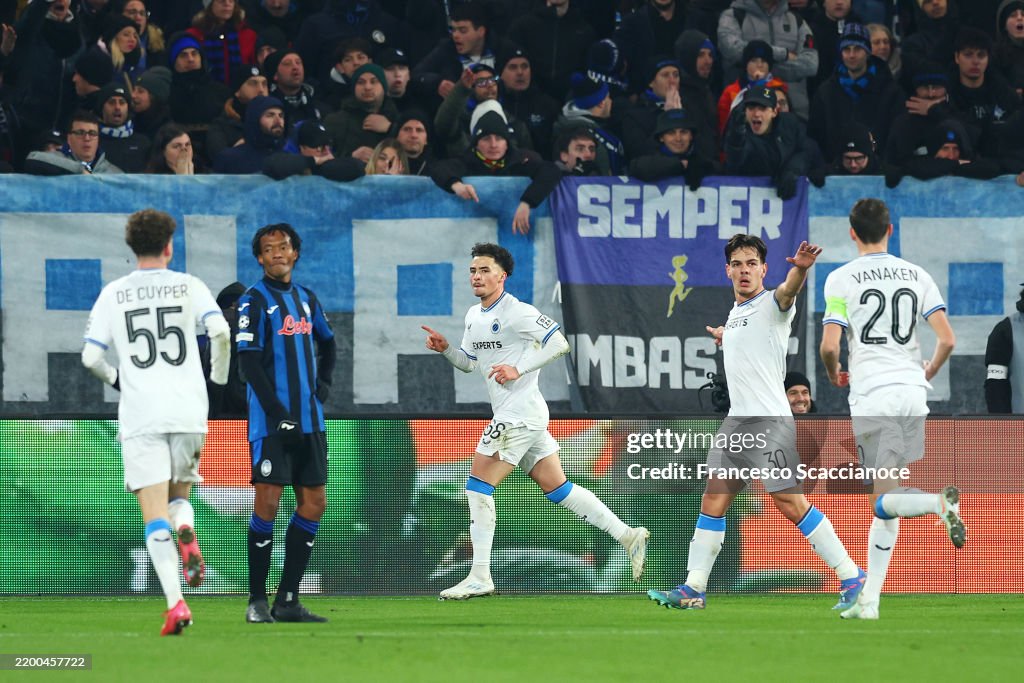 Atalanta BC v Club Brugge KV - UEFA Champions League 2024/25 League Knockout Play-off Second Leg