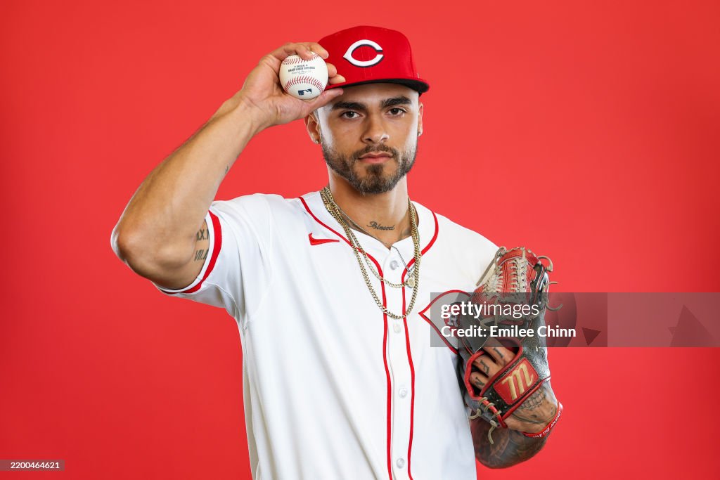 Irenee Riter Reds Lenny Torres of the Cincinnati Reds poses for a portrait during photo ...