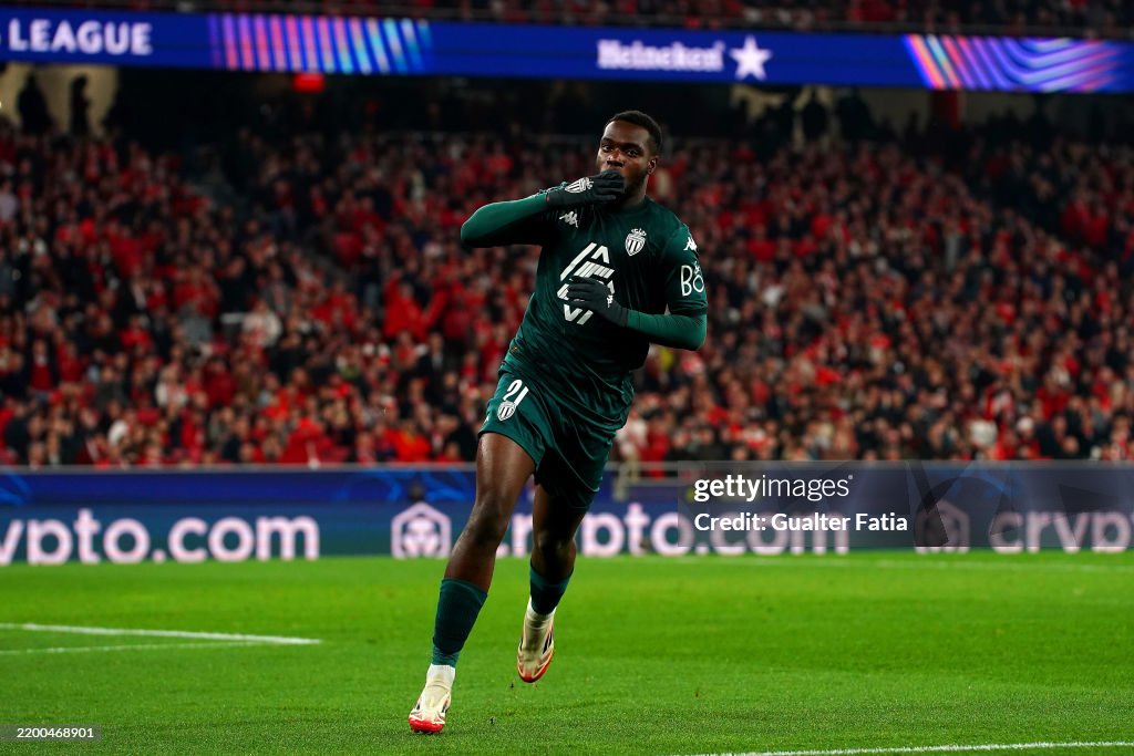 SL Benfica v AS Monaco - UEFA Champions League 2024/25 League Knockout Play-off Second Leg