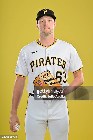 Hunter Stratton Hunter Stratton of the Pittsburgh Pirates poses for a photo during ...