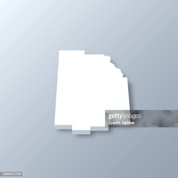 teton county, wyoming. 3d map on gray background - jackson wyoming stock illustrations