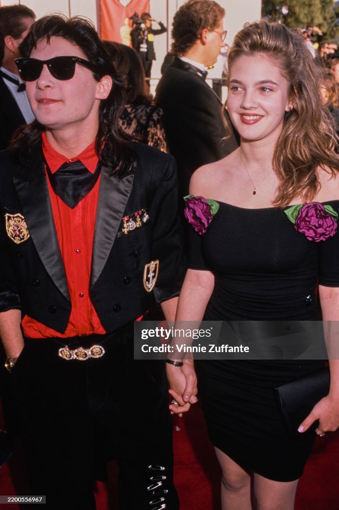 Corey Feldman & Drew Barrymore