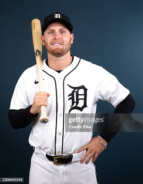 Navigato Andrew Navigato of the Detroit Tigers poses for a portrait during ...