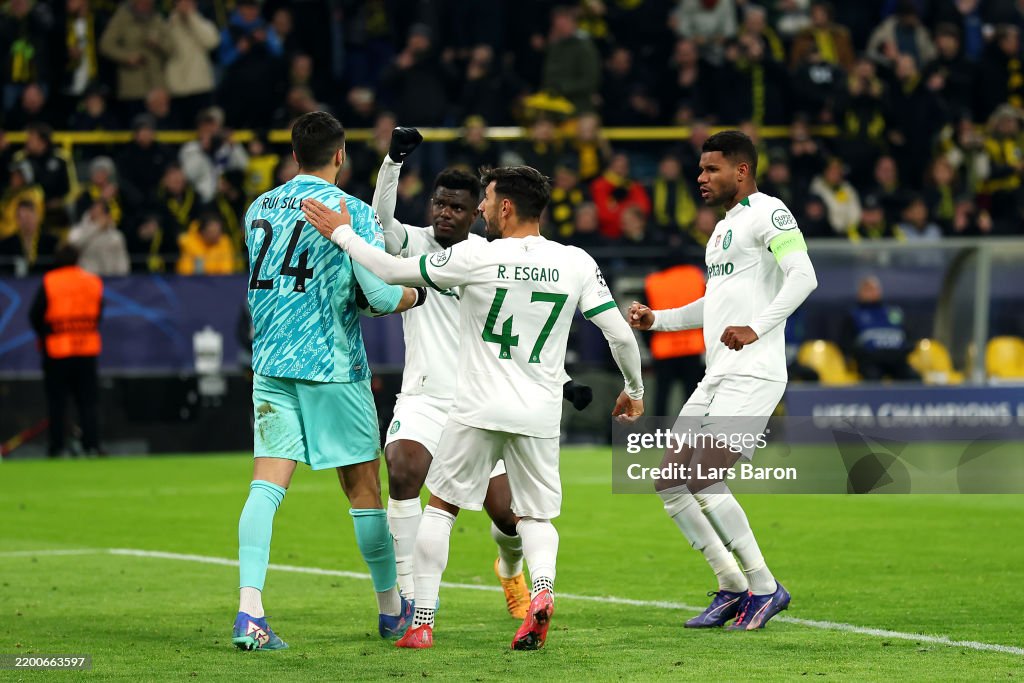Borussia Dortmund v Sporting Clube de Portugal - UEFA Champions League 2024/25 League Knockout Play-off Second Leg