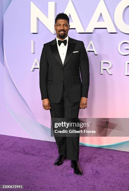 Deon Cole at the 56th NAACP Image Awards held at the Pasadena Civic Auditorium on February 22, 2025 in Los Angeles, California.