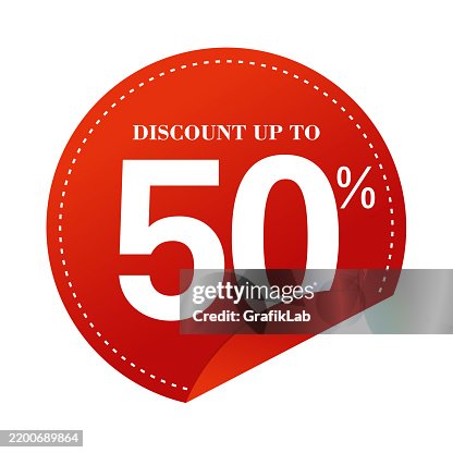 50% Discount Tag 50% Discount Tag