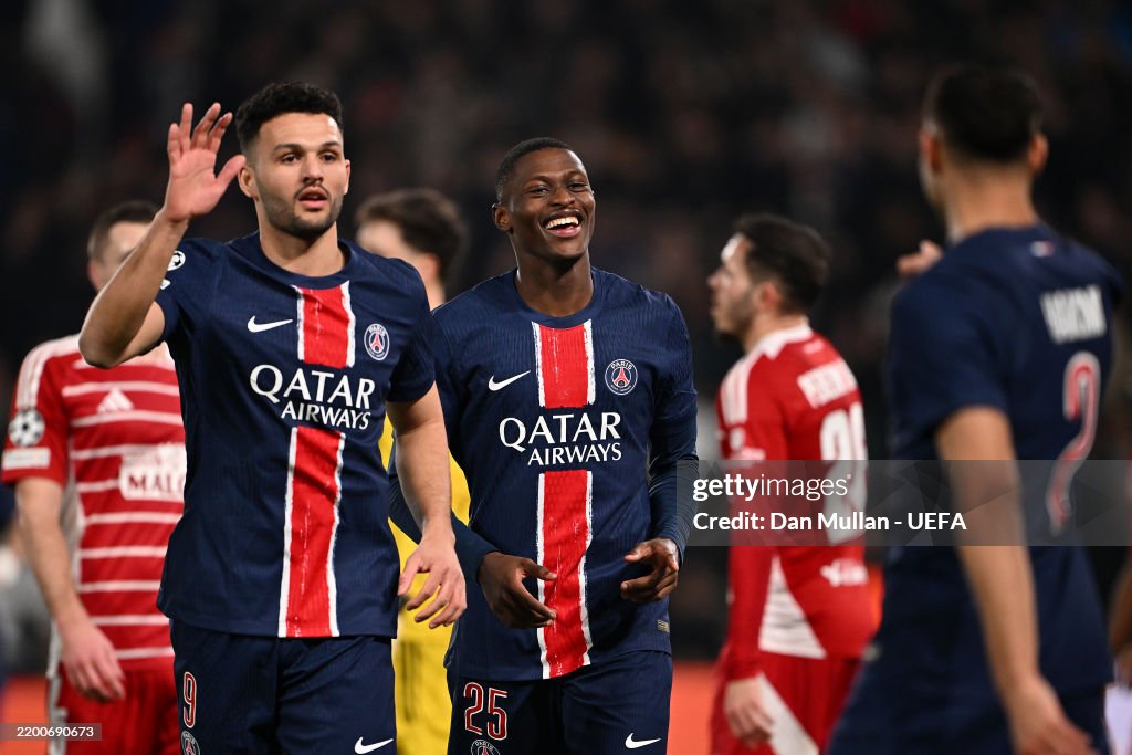 Paris Saint-Germain v Stade Brestois 29 - UEFA Champions League 2024/25 League Knockout Play-off Second Leg