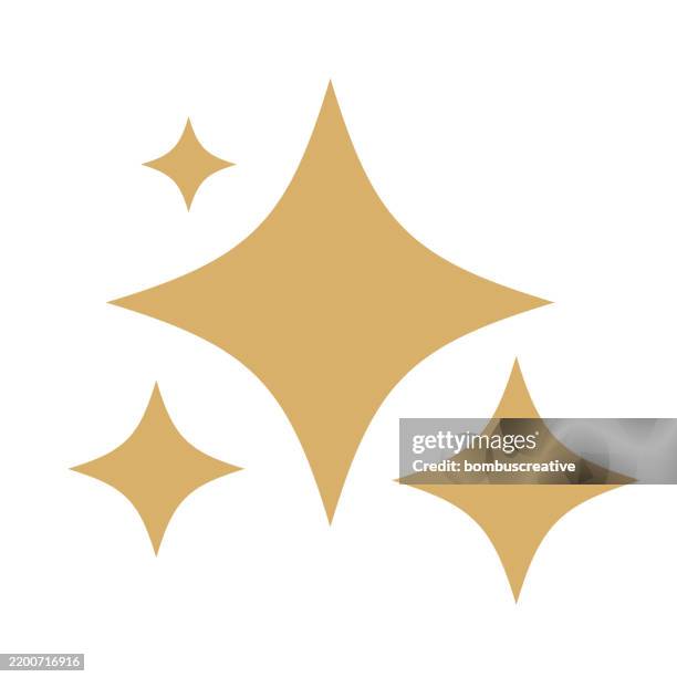 illustrations, cliparts, dessins animés et icônes de icône de vecteur de forme d'étoile - etoile