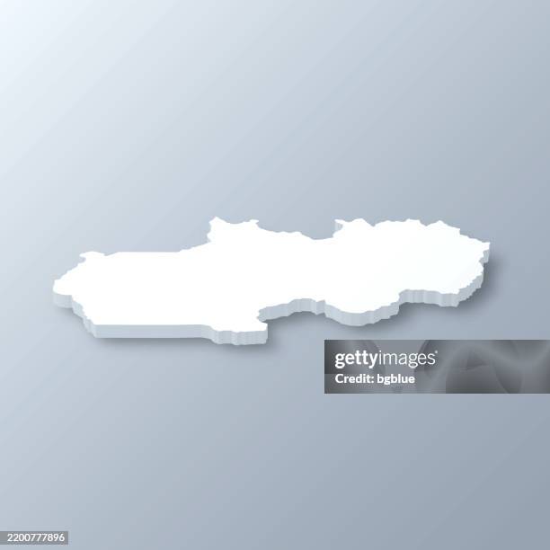 weber county, utah. 3d map on gray background - ogden utah stock illustrations