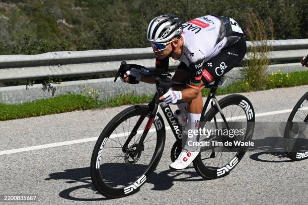Ivo Oliveira of Portugal and UAE Team Emirates - XRG competes during the 51st Volta ao Algarve em Bicicleta, Stage 2 a 177.6km stage from Lagoa to...