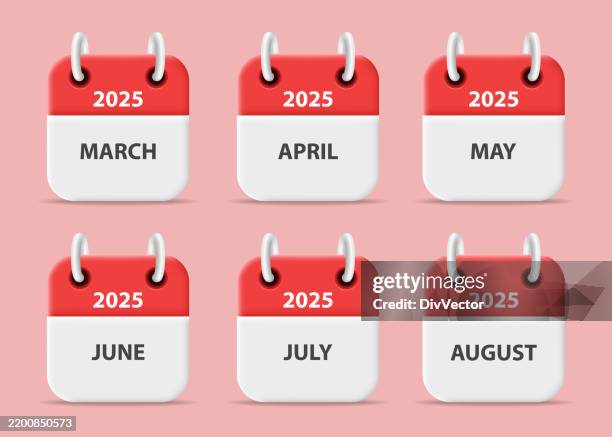 Calendar Vector Set High-Res Vector Graphic - Getty Images