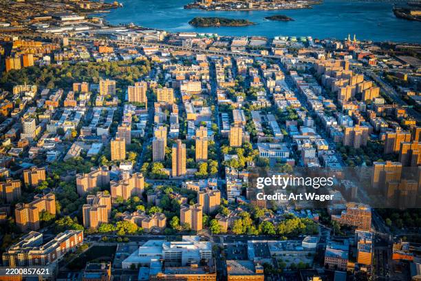 o bronx visto de cima - bronx - fotografias e filmes do acervo