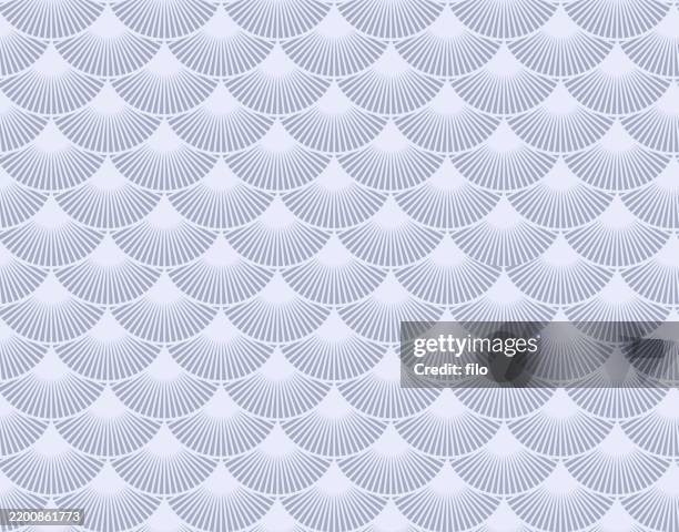 seamless repeating tileable gray silver wave retro background - abstract silver background stock illustrations