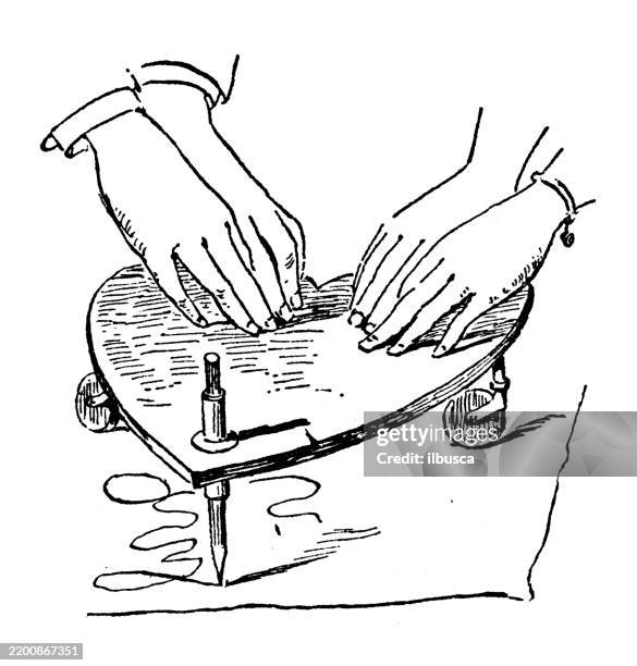 planchette - planchette stock illustrations
