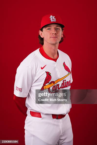 Jimmy Crooks Jimmy Crooks of the St. Louis Cardinals poses for a portrait at Roger ...