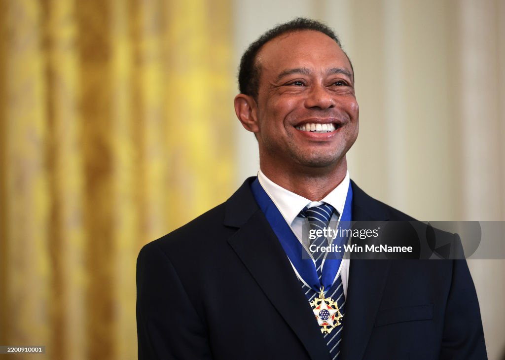 President Trump Holds Reception Honoring Black History Month In The East Room Of The White House