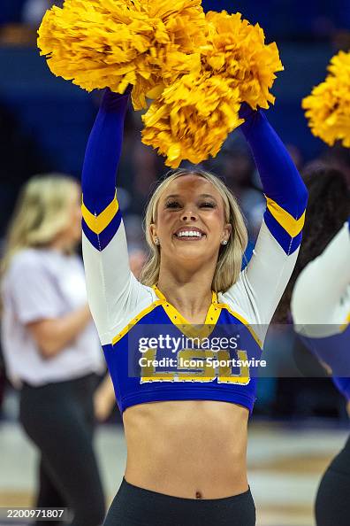 Addison Rae Lsu The LSU Tiger dance team entertains the crowd during a game between ...