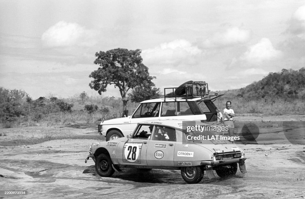 Ds23 Rally M. Popineau / J. P. Decorps, Citroen DS 23 during the Safari Rally ...