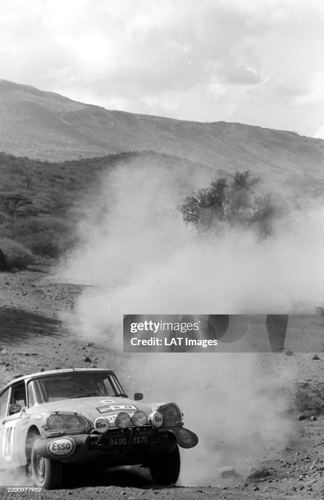 Ds23 Rally M. Popineau / J. P. Decorps, Citroen DS 23 during the Safari Rally ...