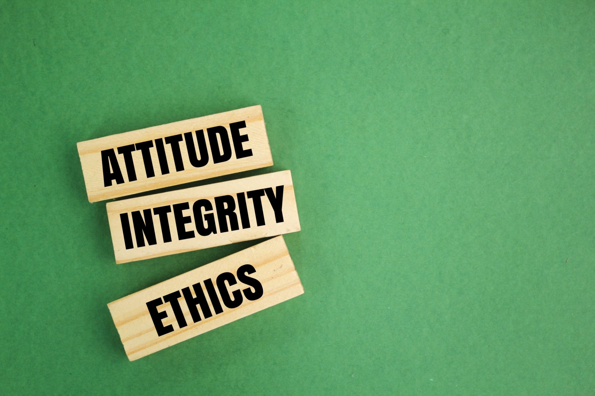 stick attitude integrity ethics word. strive to be honest in your personal and professional relationships stick attitude integrity ethics word. strive to be honest in your personal and professional relationships